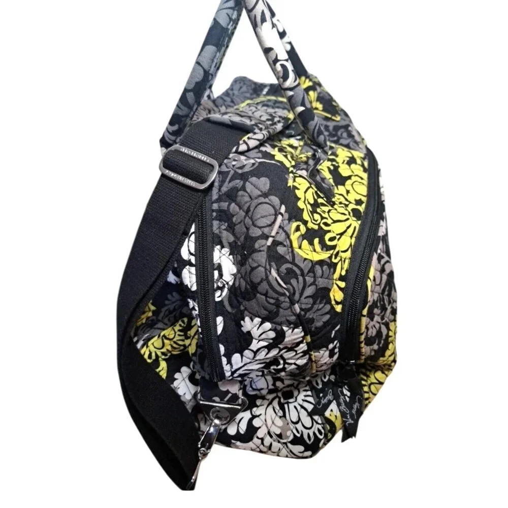 Vera‎ Bradley Large Quilted Shoulder Tote Laptop Bag